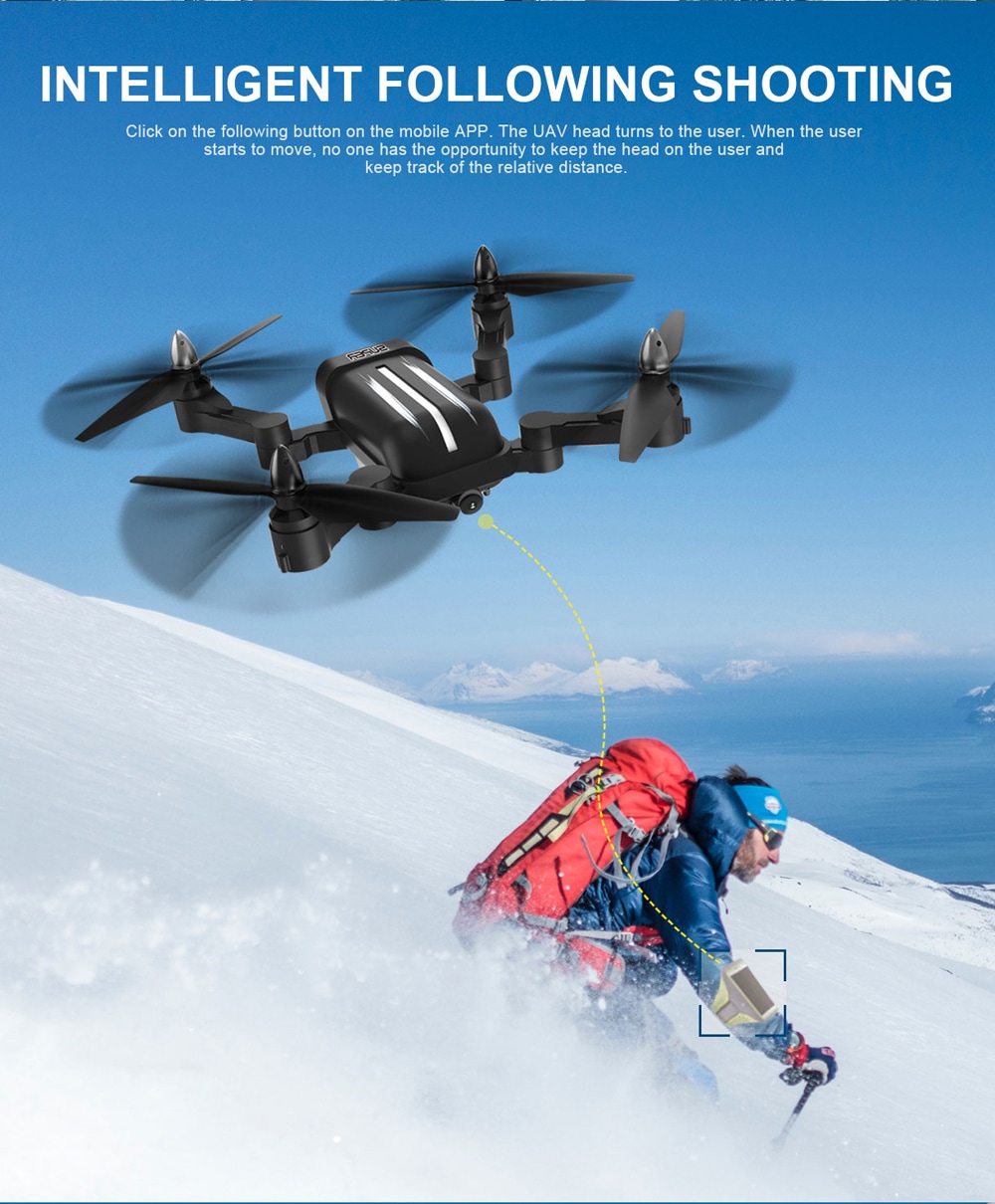 BAYANGTOYS X28 GPS 5G WiFi 1080P FPV Follow Me Foldable Brushless RC Drone Quadcopter RTF - Photo: 7