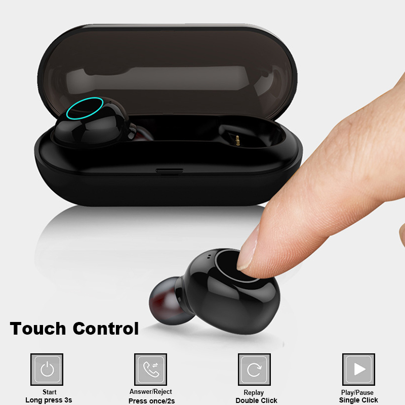 [Bluetooth 5.0] Bakeey TWS Wireless Earphone IPX8 Waterproof Touch Control Noise Cancelling Headset 46