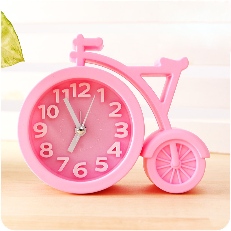 New Desk Alarm Clock L23cm Motorcycle Bedroom Clock Home Decor kids Cute gift 