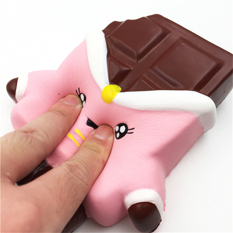 SquishyFun Chocolate Squishy 13cm Slow Rising With Packaging Collection Gift Decor Soft Toy