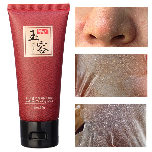 YuRong Tearing Blackhead Remover Mask Whitening Cleaning Pores Purifying Tender Exfoliating