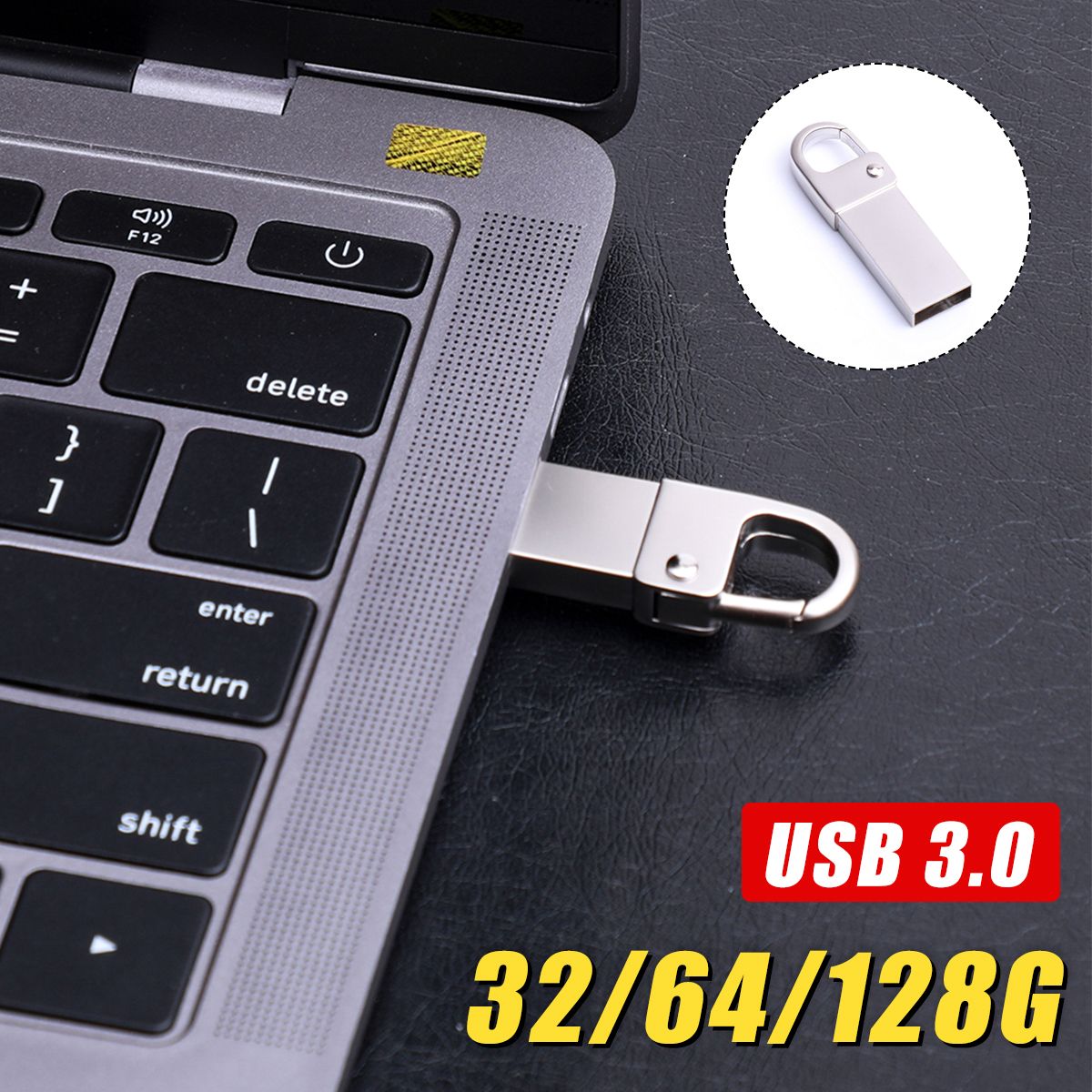 USB3.0 Flash Drive Thumb Drive 64G 128G 256G Zinc Alloy Pendrive USB Disk for Laptop Desktop