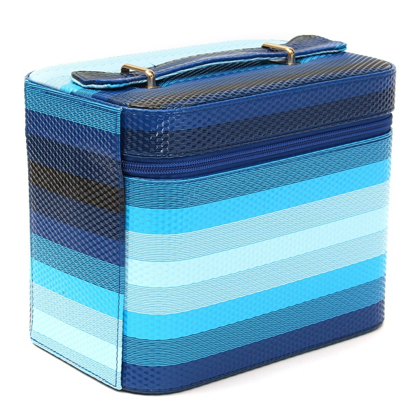 Waterproof Color Changing Cosmetic Makeup Tool Case Storage Box Holder Organizer