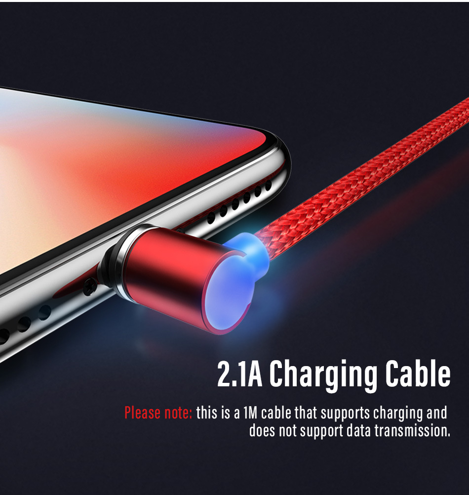 Bakeey 2.1A Type-C Micro USB 360 Degree Suction Fishing Magnetic Data Cable For HUAWEI P30 Oneplus 7 MI9 S10 S10+