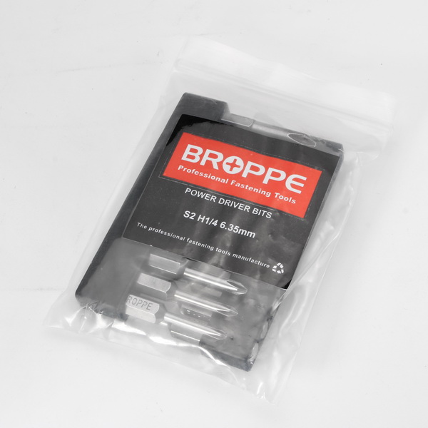 Broppe 13pcs 50mm Magnetic Long Hex Shank Cross Head Screwdriver Bits