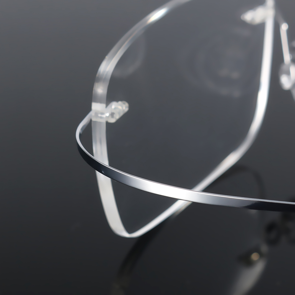 KCASA Custom Selectable Degree Lens Presbyopic Reading Glasses Flexible Titanium Frame HD Resin 