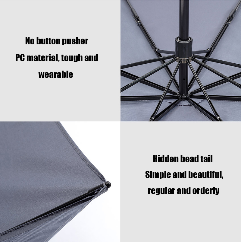 Original Xiaomi 90 Fun Umbrella 2-3 People Portable UPF40+ 309g Waterproof Three Folding Sunshade 17