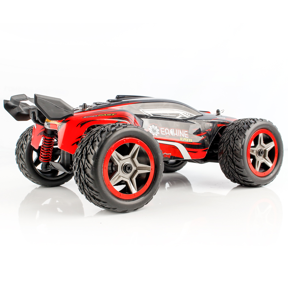 Eachine EAT11 1/14 2.4G 4WD RC Car High Speed Vehicle Models W/ Head Light Full Proportional Control Two Battery - Photo: 5