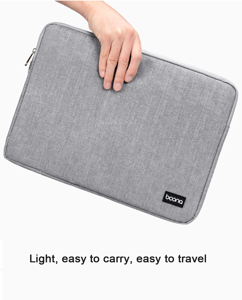 Baona 15.6inch Laptop Sleeve Bag Inner Bag 13 14 15inch Computer Case Business Backpacks Men Women Handbags Storage Bag BN-Z009