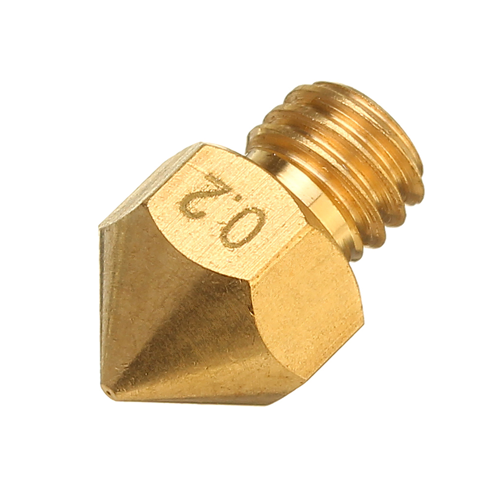 TRONXY® 0.2mm/0.3mm/0.4mm/0.5mm MK8 Copper Extruder Nozzle For 3D Printer Parts 17