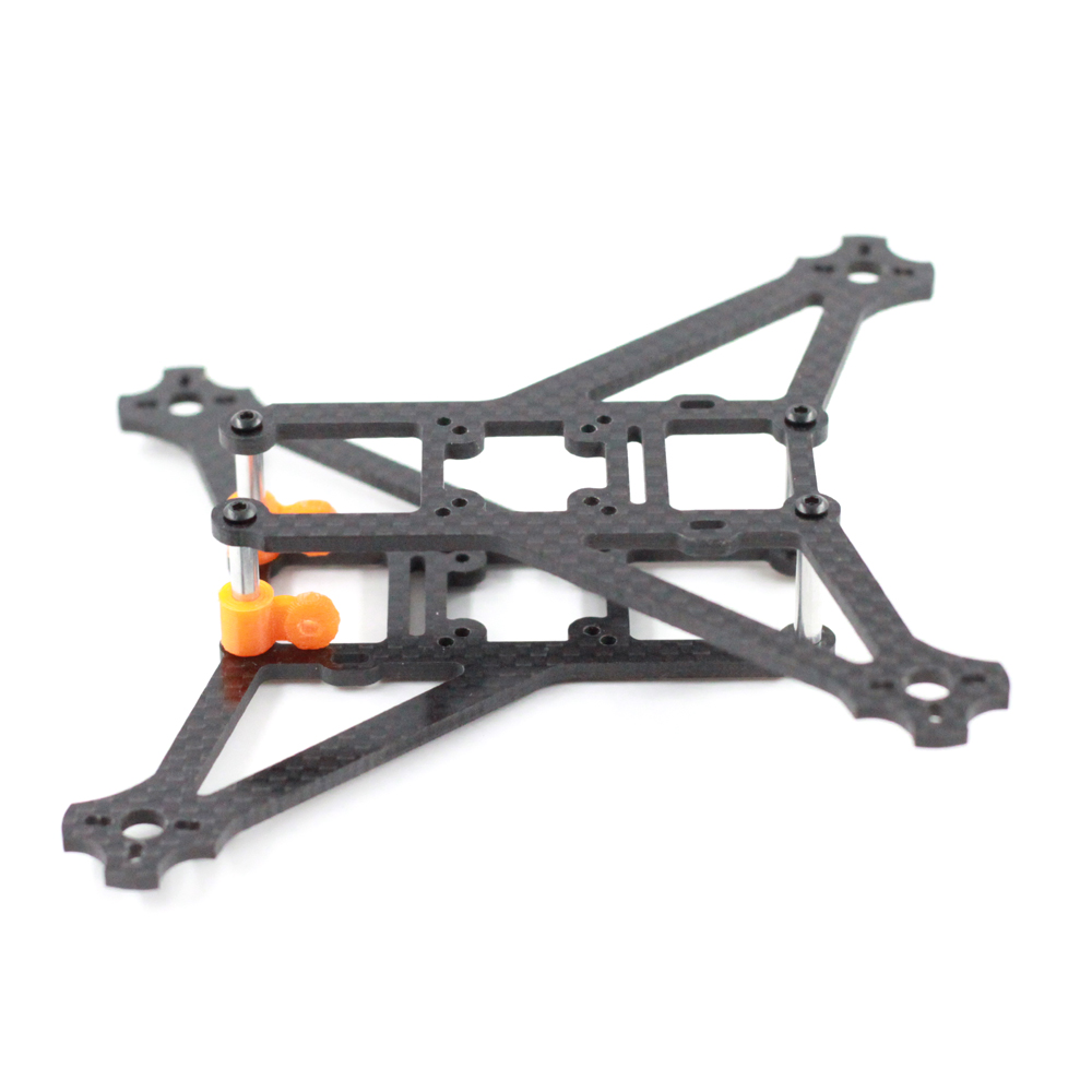 A-Max Flying Squirrel 128mm 2.5 Inch FPV Racing Frame Kit For RC Drone Supports RunCam Micro Swift - Photo: 5