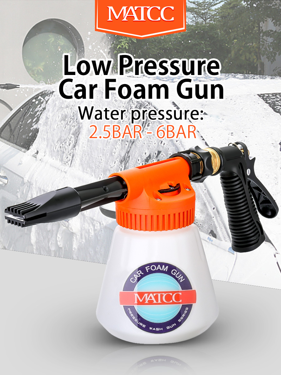 MATCC 900ML Foam Adjustable Car Wash Sprayer Foam Sprayer Tool