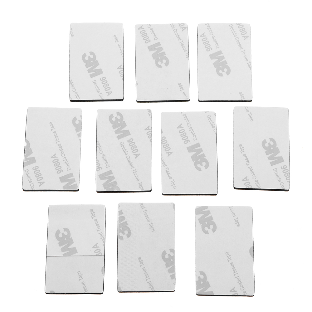 10Pcs URUAV 3/M Double Sided Foam Adhesive Tapes Pad Square Strip for Gyro RC Models - Photo: 2
