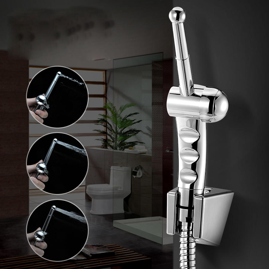 

KCASA™ Hand Held Bidet Shower Toilet Seat Cleaning Bidet Sprayer Bathroom Kitchen Hygeian Faucet