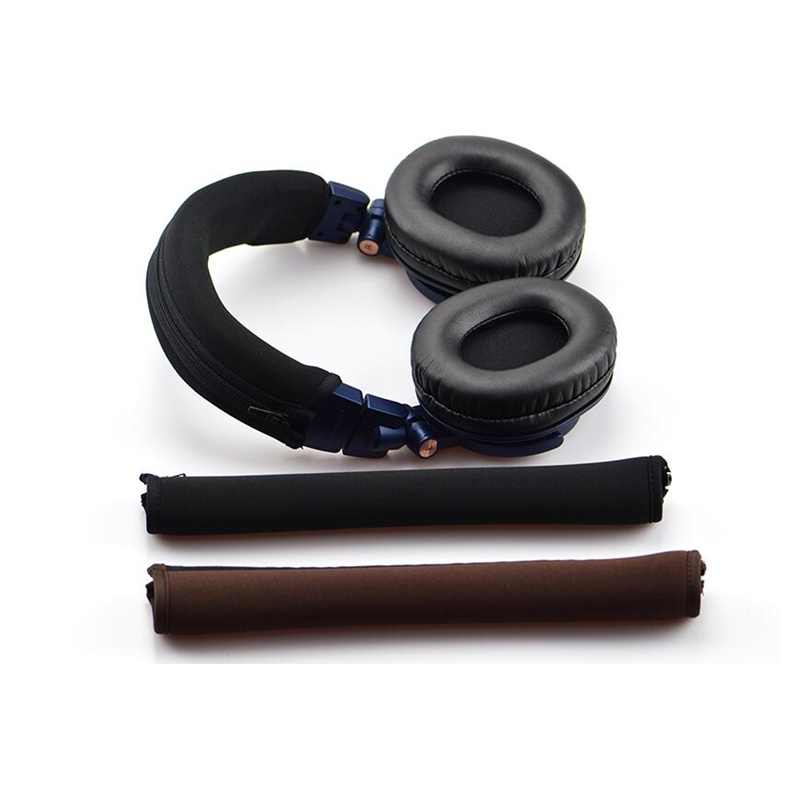 Replacement Headphone Earpads For Headband Cover ATH-M50X M30X M40X Headset Cushion With Zipper 11