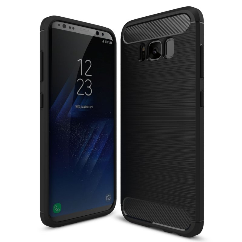 

Bakeey TPU Carbon Fiber Texture Non-slip Case For Samsung Galaxy S8