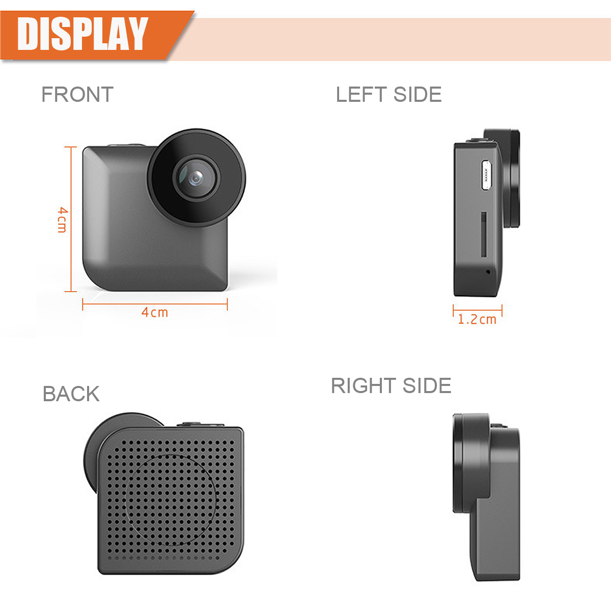 WiFi 140° Wide-angle 720P Camera Motion Detection Remote Intelligent Infrared IP Wireless HD Camera 75