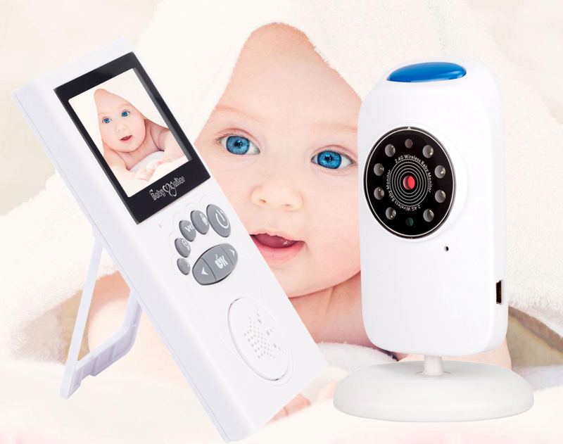 GB101 Wireless Video Color Baby Monitor Baby Security Camera Night Vision Babyroom Monitoring 9