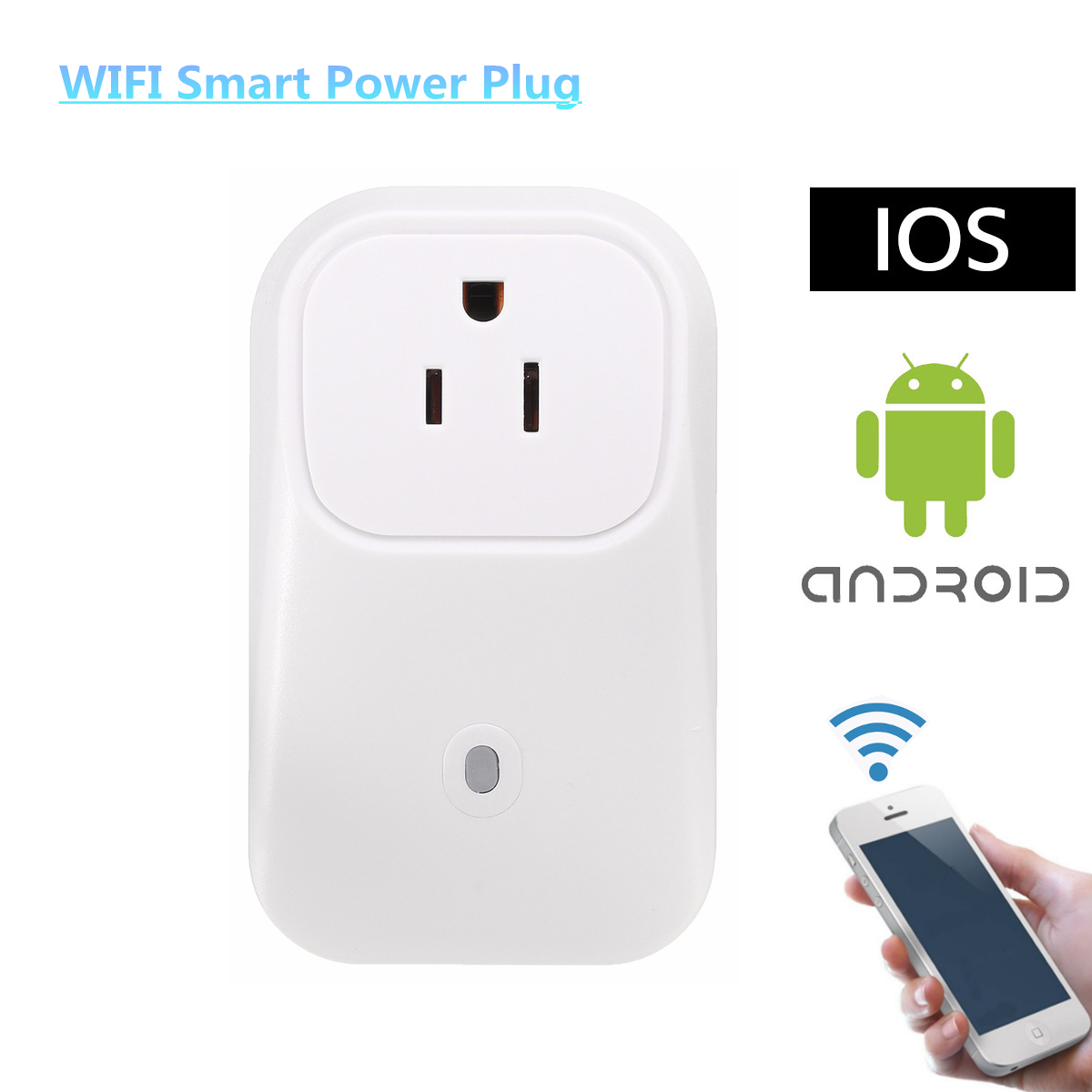 WiFi Smart Socket Charger Wireless Remote Control Socket Plug Adapter US EU UK Wall Plug for Smart Phone Remote Control