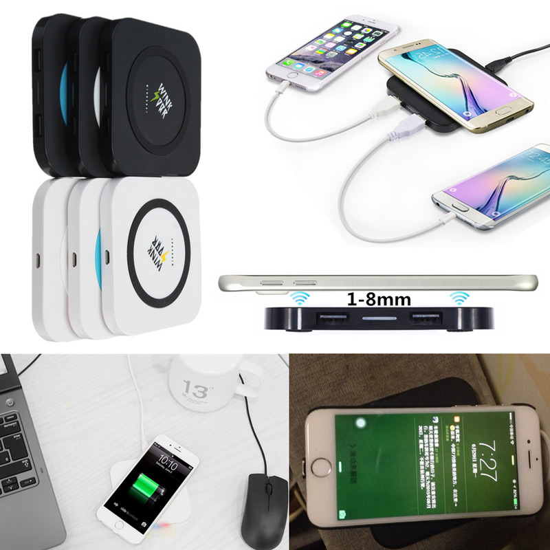 Winksoar QI Wireless Charger Charging Pad Transmitter For iPhone Samsung Note 5 Nokia  