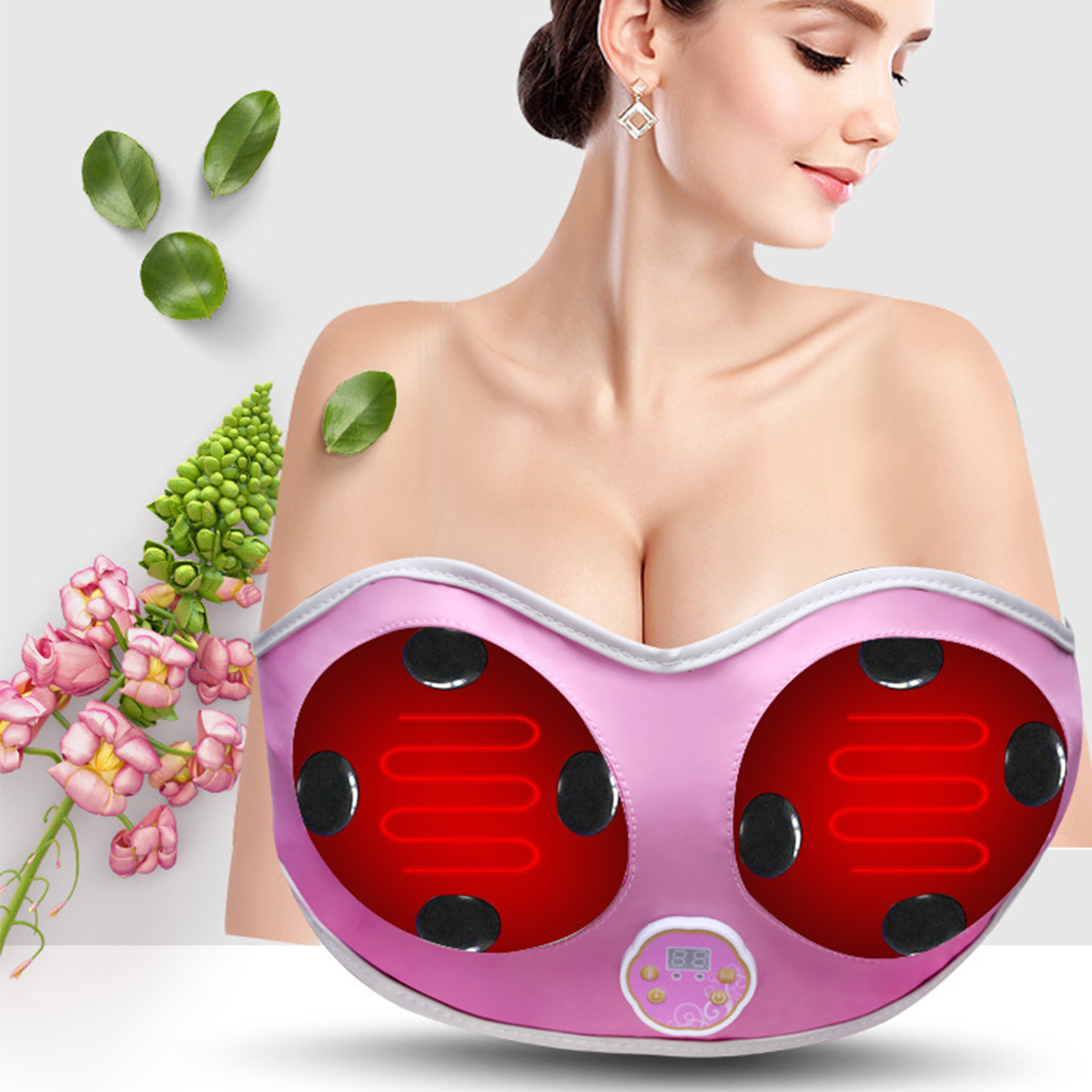 220V Electronic Breast Enhancement Massager