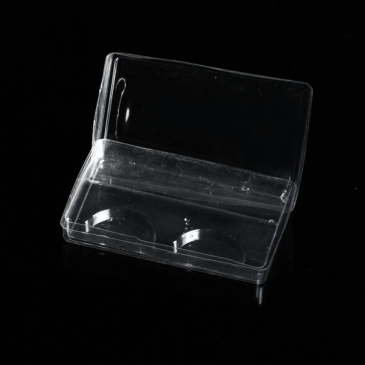 1pc False Eyelashes Packing Box Clear Transparent Reusable Portable Eye Makeup Tools