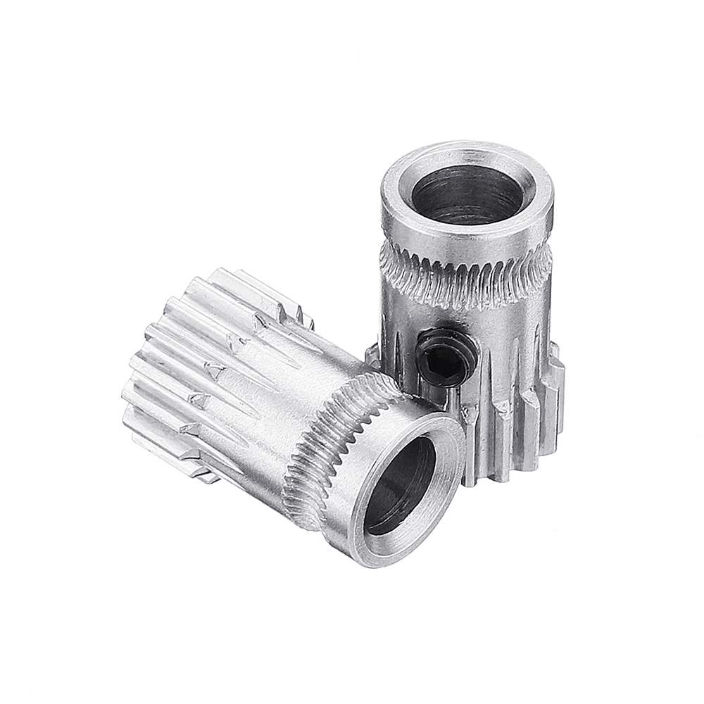 Stainless Steel Two-way Driver Gear Extruder Feeding Wheel For 1.75mm Filament 3D Printer Part 22