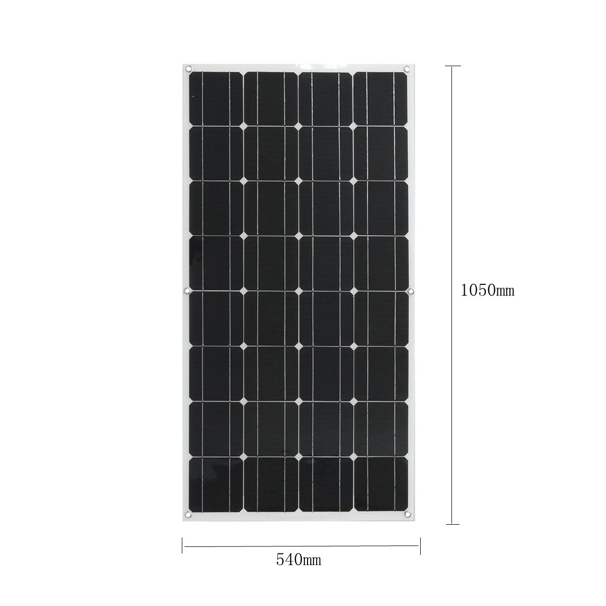 Elfeland® SP-38 18V 100W 1050x540x2.5mm Flexible Solar Panel With 1.5m Cable 8
