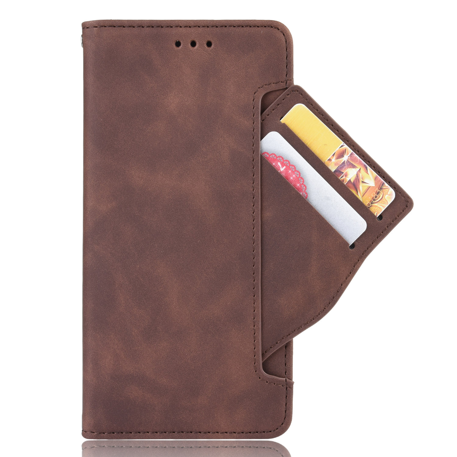 Bakeey for Doogee S88 Pro/ Doogee S88 Plus Case Magnetic Flip with Multiple Card Slot Wallet Folding Stand PU Leather Shockproof Full Cover Protective Case