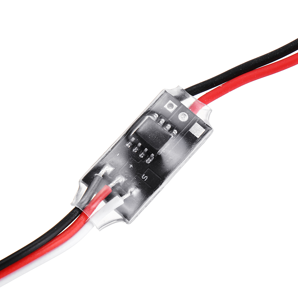 2.7A 1S Dual Way Micro Brush ESC 3.3-6V Winch Reversing with Overheat Out of Control Protection for DIY RC Model - Photo: 7