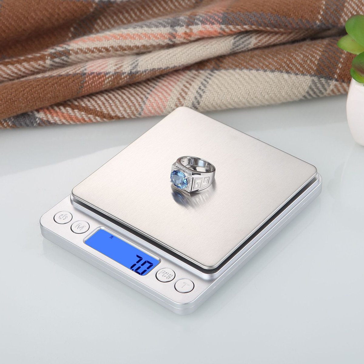 3000g X 0.1g Digital Pocket Scale Jewelry Weight Electronic Display Balance Gram Lab 21