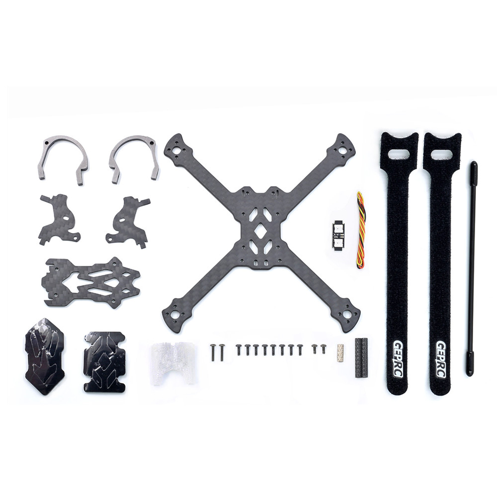 GEPRC GEP-PX3 3 Inch 140mm Wheelbase 3mm Arm 3K Carbon Fiber Frame Kit for RC Drone FPV Racing - Photo: 5