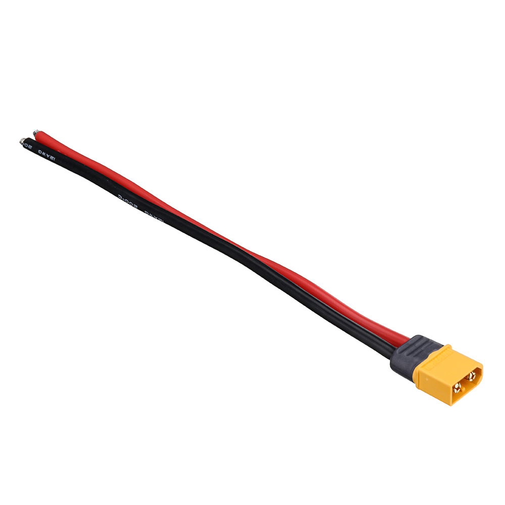 10/20/30cm XT60 Male Female Plug Connector 12AWG Power Silicone Cable
