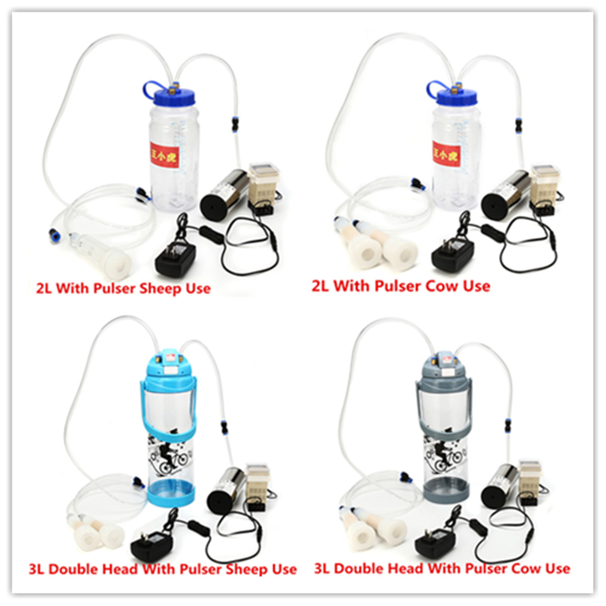 Electric Milking Pulsator Vacuum Pump Air Cow Milking Machine Milker for Milking