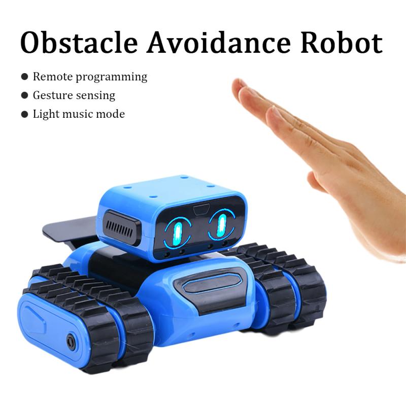 Intelligent RC Robot KIT Programming Infrared Obstacle Avoidance  Gesture Sensing Following Robot Toy
