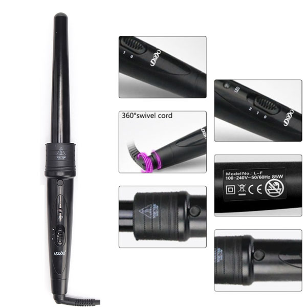 5 in 1 Hair Curler Iron Curling Wand Set