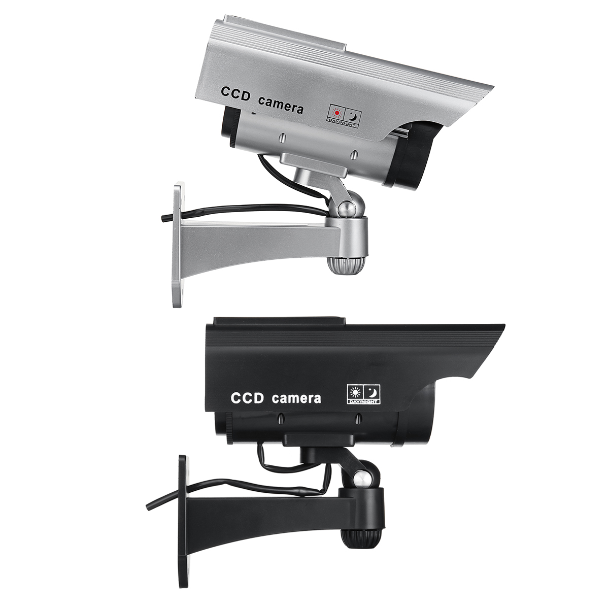 Solar Power Fake Camera CCTV Realistic Flashing IR Dummy Security Camera Blinking 64