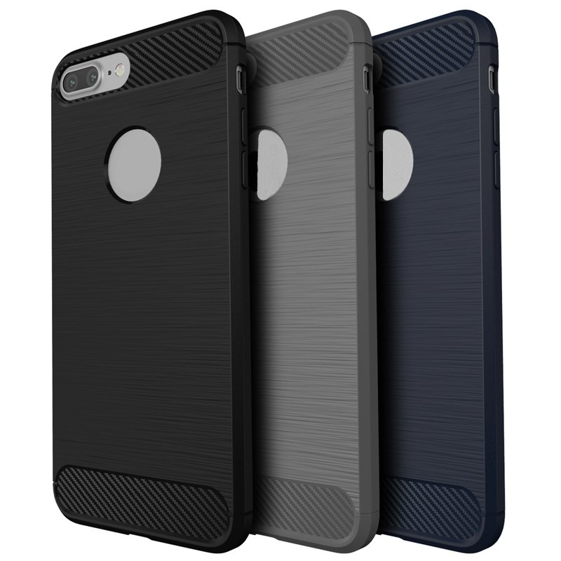 

Bakeey Dissipating Heat TPU Carbon Fiber Case For iPhone 7 Plus/8 Plus