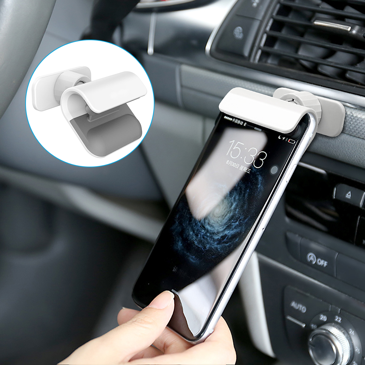 

Universal Powerful Sticky 360 Degree Rotation Car Holder for iPhone Xiaomi Mobile Phone