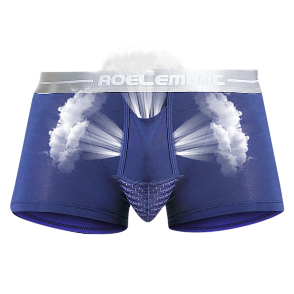 Mens Modal U Convex Separation Health Care Underwear Boxers