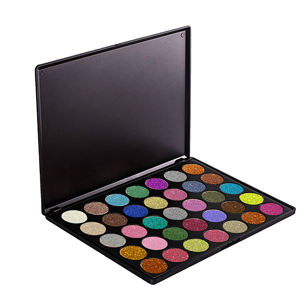 VERONNI 35 Colors Glitter Eye Shadow Palette Eyes Cosmetics Makeup Sequins Powder Party 