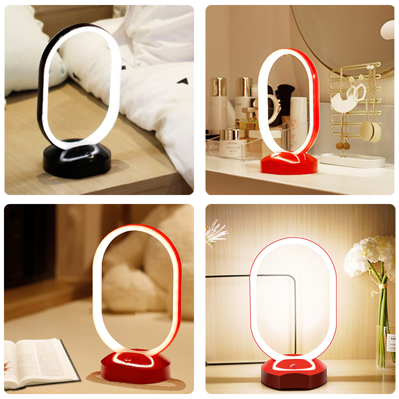 6W LED Heng Balance Lamp Stepless Dimming Magnetic Switch USB LED Night Light Bedroom Decor
