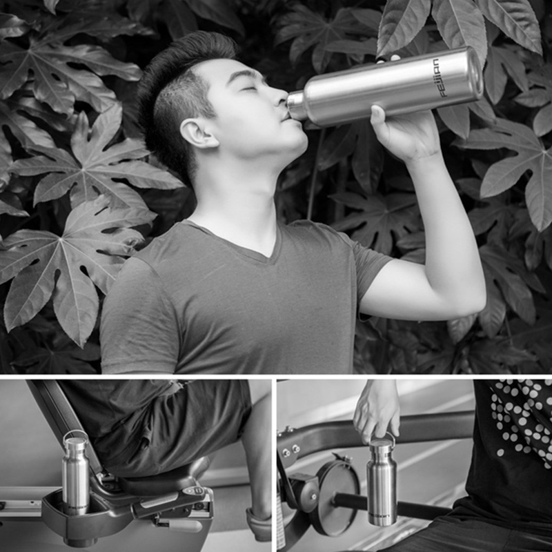 500ml~1000ml Portable Stainless Steel Thermos Bottle Water Cup Vacuum Bottle Sports Outdoor Travel 12