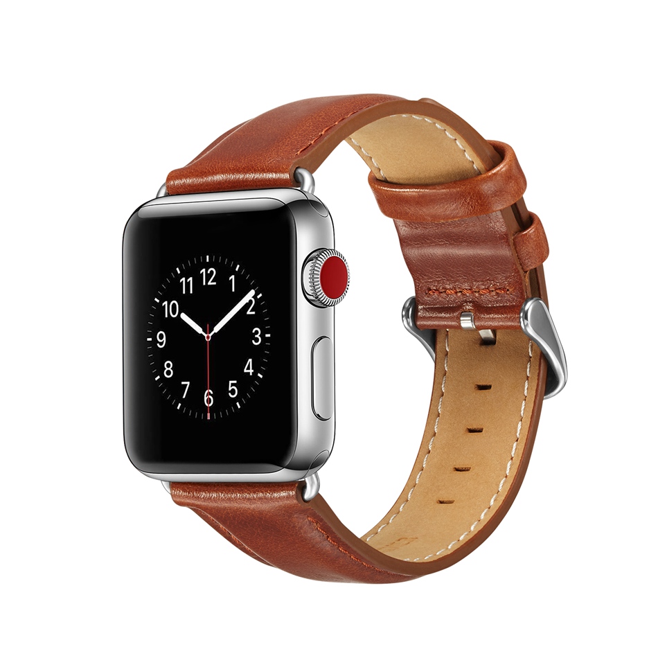 

Bakeey 44mm/42mm 40mm/38mm Leather Watch Band Strap for Smart Watch Apple Watch1/2/3/4