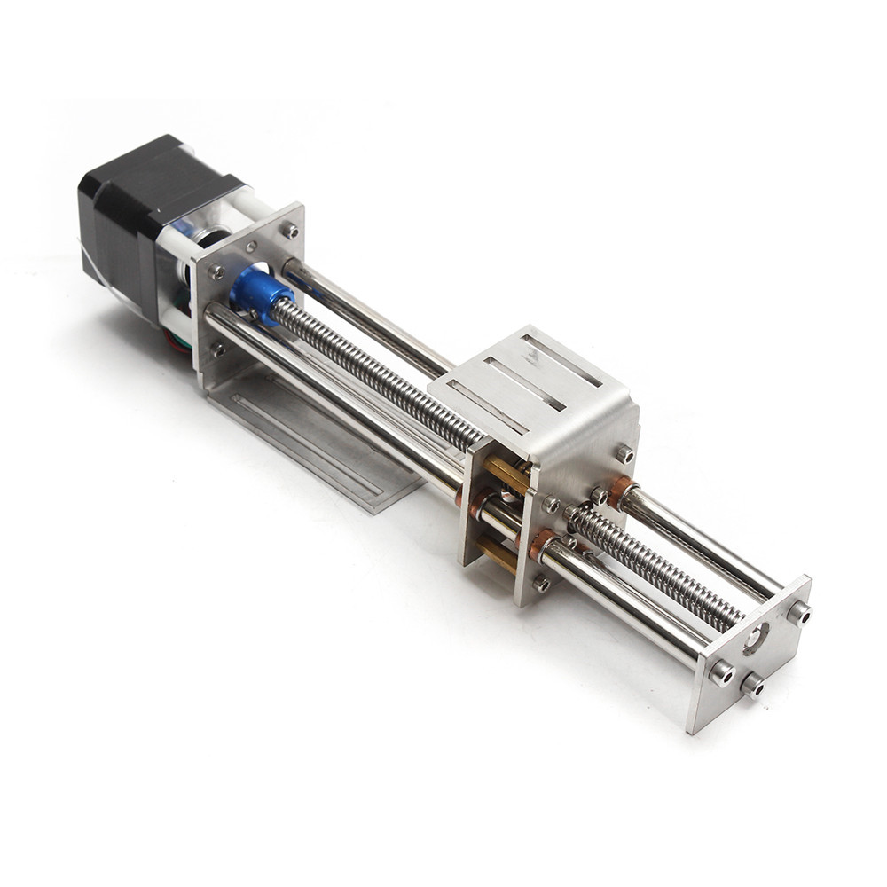 Machifit 150mm Slide Stroke Mini CNC Z Axis Linear Motion Milling Engraving Machine with Stepper Mot