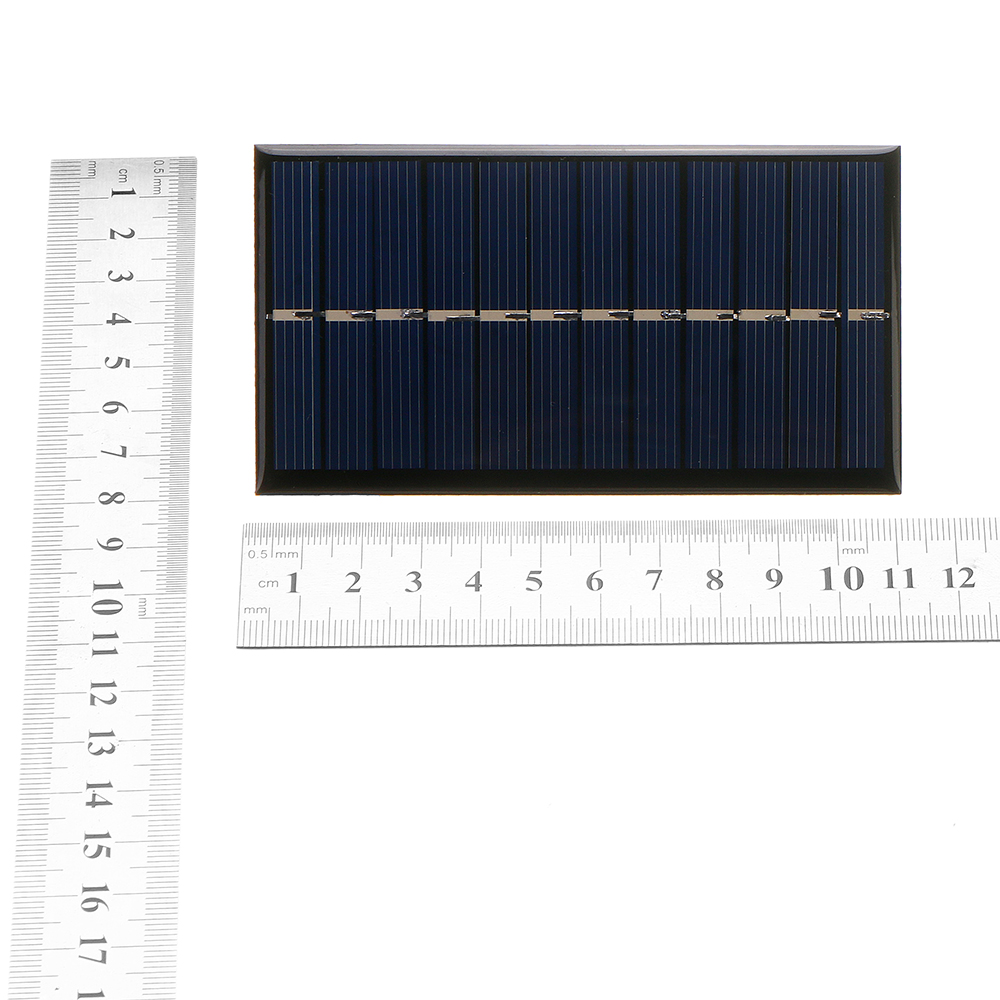 6V 1W 60*110mm Polycrystalline Mini Solar Panel Epoxy Board for DIY Learning 9