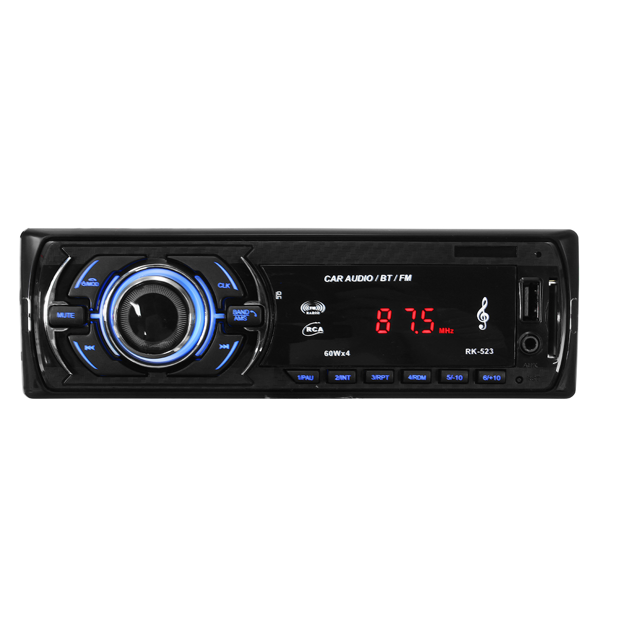 Car In Dash Radio Stereo Audio Head Unit Player Bluetooth MP3/USB/SD/AUX-IN/FM