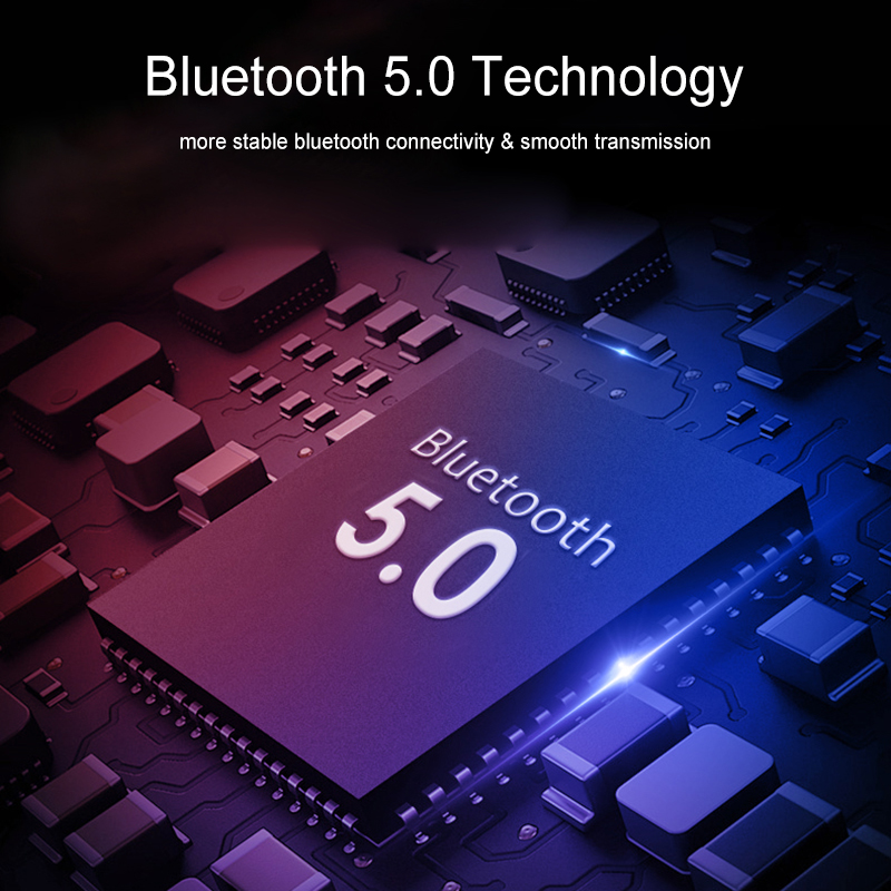 [Bluetooth 5.0] Bakeey T2 TWS Earphone LED Battery Display Smart Touch Binaural Call IPX5 Waterproof 92