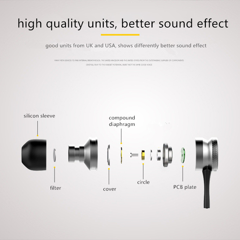 Bakeey H5 Wireless Bluetooth Earphone Magnetic Adsorption Bass Headphone for iPhone Samsung Xiaomi 7