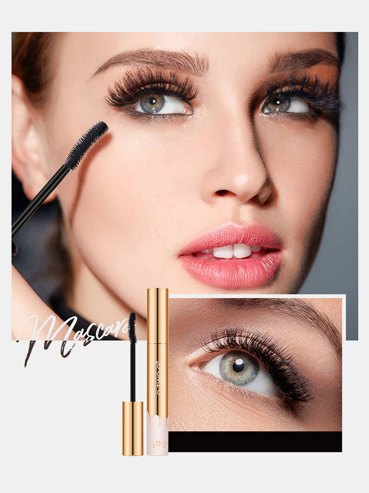 O.TWO.O 4 In 1 Eye Makeup Set Waterproof Non-Smudged Eyebrow Pencil Mascara Eyeliner False Eyelashes